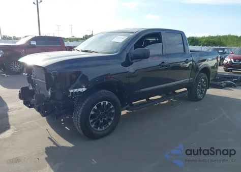 2023 Nissan Titan Pro-4X 4X4 из США, поврежденный, VIN 1N6AA1ED8PN113367